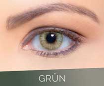 Grüne Kontaktlinsen
