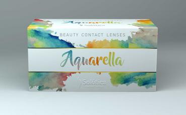 Solotica Aquarella 'Dandara Hazel' monthly 2x lenses / 1x pair