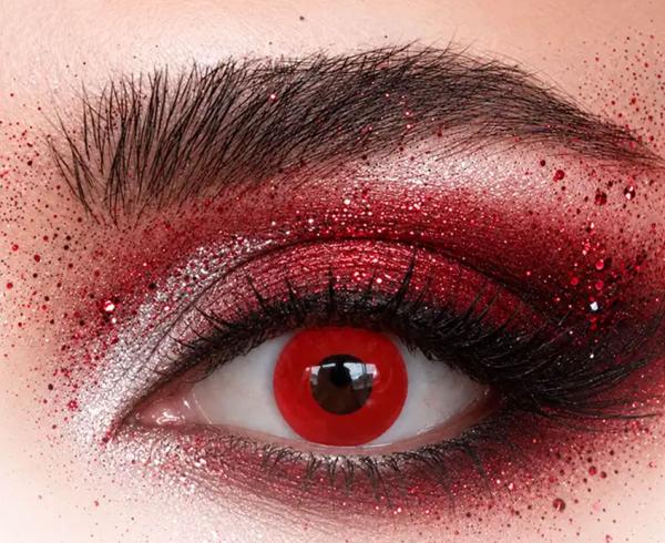 ICONIC Halloween rote Kontatlinse