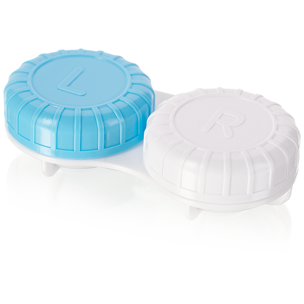 Contact lens case 2x lenses