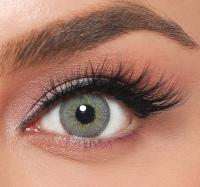 LA’BELLA Real 'Brillant' graue farbige Jahreslinsen / 1x Paar / 2 Stk. Linsen