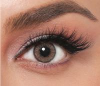 LA’BELLA Real 'Espresso' braune farbige Jahreslinsen / 1x Paar / 2 Stk. Linsen