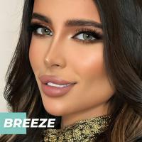 Bella Diamonds 'Breeze' green monthly 2x lenses / 1x pair