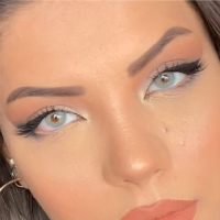 EL‘AMORE Amore 'Cinderalla' grün hellblau farbige Kontaktlinse für 6 Monate 1x Paar / 2 Stk Linsen