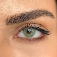 EL‘AMORE Amore 'Emerald' grüne farbige Kontaktlinse für 6 Monate 1x Paar / 2 Stk Linsen