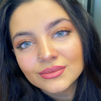 EL‘AMORE Retro 'Blue' blaue farbige Kontaktlinse für 6 Monate 1x Paar / 2 Stk Linsen