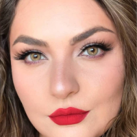 EL‘AMORE Retro 'Coffee' braune farbige Kontaktlinse für 6 Monate 1x Paar / 2 Stk Linsen