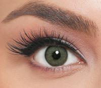 EL‘AMORE Retro 'Jade' graugrüne farbige Kontaktlinse für 6 Monate 1x Paar / 2 Stk Linsen