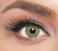 EL‘AMORE Retro 'Mint Green' grüne farbige Kontaktlinse für 6 Monate 1x Paar / 2 Stk Linsen