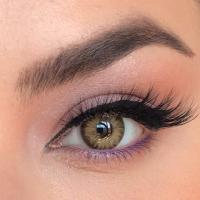 LA’BELLA Premium 'Floransa' green coloured contact lenses for 3 Months / 1x Pair / 2 Pcs