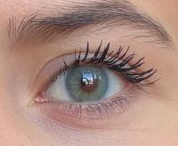 ICONIC 'Pasific' blau farbige Kontaktlinse für 3 Monate / 1x Paar/ 2 Stk. Linsen