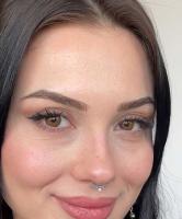 ICONIC 'Pure Hazel' braun hazel farbige Kontaktlinse für 1 Monat / 1x Paar/ 2 Stk. Linsen