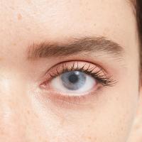 ICONIC 'Ice' blau farbige Kontaktlinse für 3 Monate / 1x Paar/ 2 Stk. Linsen