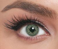 ICONIC 'Jade' grüne farbige Kontaktlinse für 3 Monate / 1x Paar/ 2 Stk. Linsen