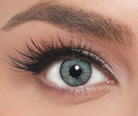 ICONIC 'Marine' blaugrün farbige Kontaktlinse für 3 Monate / 1x Paar/ 2 Stk. Linsen