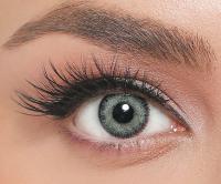 ICONIC 'Navy' grün blau farbige Kontaktlinse für 3 Monate / 1x Paar/ 2 Stk. Linsen