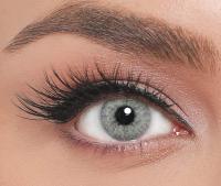 ICONIC 'Rain' blue gray coloured contact lenses for 3 Months / 1x Pair/ 2 Pcs