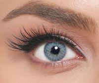 ICONIC 'Topazio' blaugrün farbige Kontaktlinse für 3 Monate / 1x Paar/ 2 Stk. Linsen