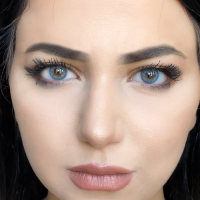 LA’BELLA Premium 'Blue' blaue farbige Kontaktlinsen für 3 Monate / 1x Paar / 2 Stk. Linsen