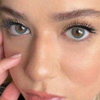 LA’BELLA Premium 'Green' grüne farbige Kontaktlinsen für 3 Monate / 1x Paar / 2 Stk. Linsen