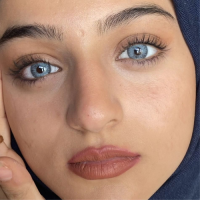 LA’BELLA Premium 'Ipanema' graue farbige Kontaktlinsen für 3 Monate / 1x Paar / 2 Stk. Linsen