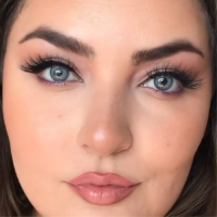 LA’BELLA Premium 'Ipanema' graue farbige Kontaktlinsen für 3 Monate / 1x Paar / 2 Stk. Linsen