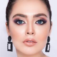 LA’BELLA Milano 'Pixie Blue' blaue farbige Kontaktlinsen für 3 Monate / 1x Paar / 2 Stk. Linsen